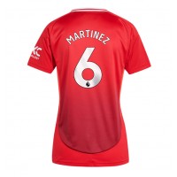 Manchester United Lisandro Martinez #6 Domáci Ženy futbalový dres 2024-25 Krátky Rukáv